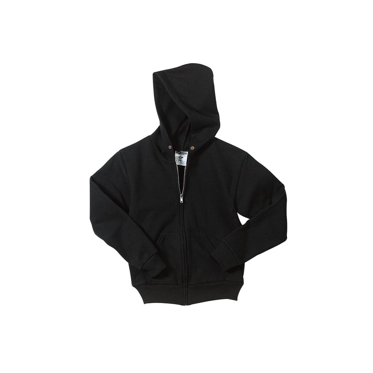 JERZEES® NuBlend® Youth Full-Zip Hooded Sweatshirt